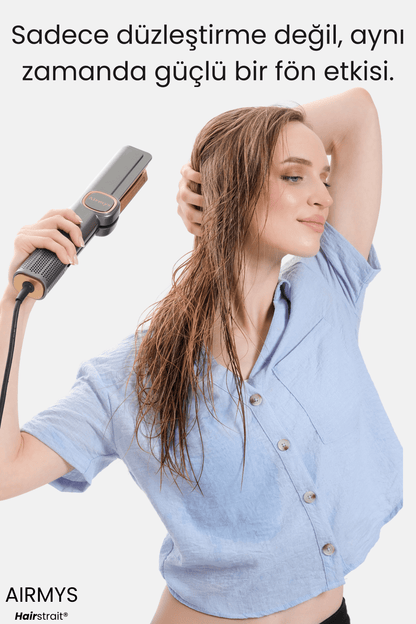 Airmys Hairstrait Hava Üflemeli Saç Düzleştirici